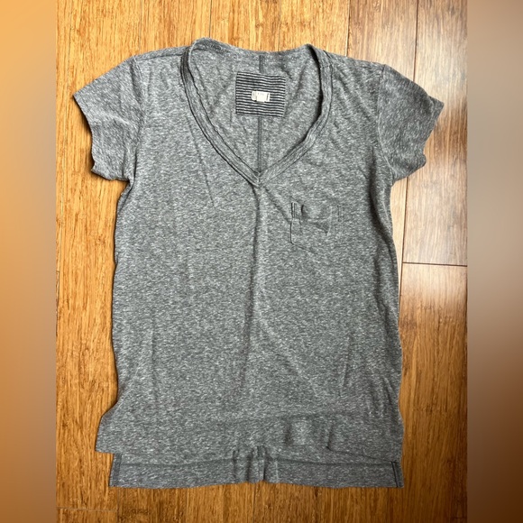 Anthropologie T.la Petite V-Neck Roll Cuff Basic T-Shirt bundle tie dye size XS - Picture 11 of 14